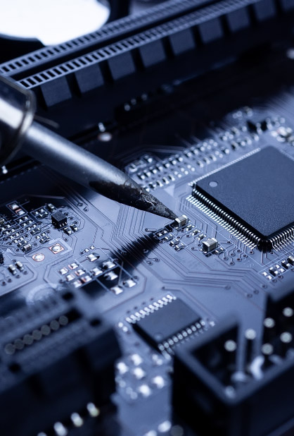 Cautin con tarjeta madre